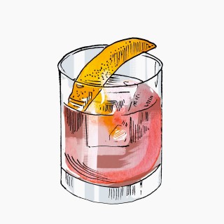 Boulevardier cocktail