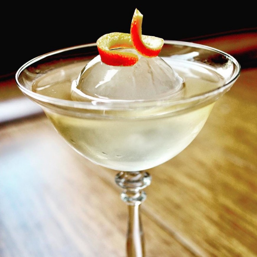 Rhubarb Old Fashioned cocktail recipe using Bob’s Cardamon Bitters and